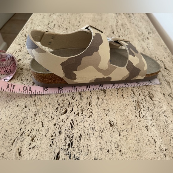 Birkenstock Milano Soft Footbed Birko-Flor Sandals. MSRP $120 - Picture 14 of 17